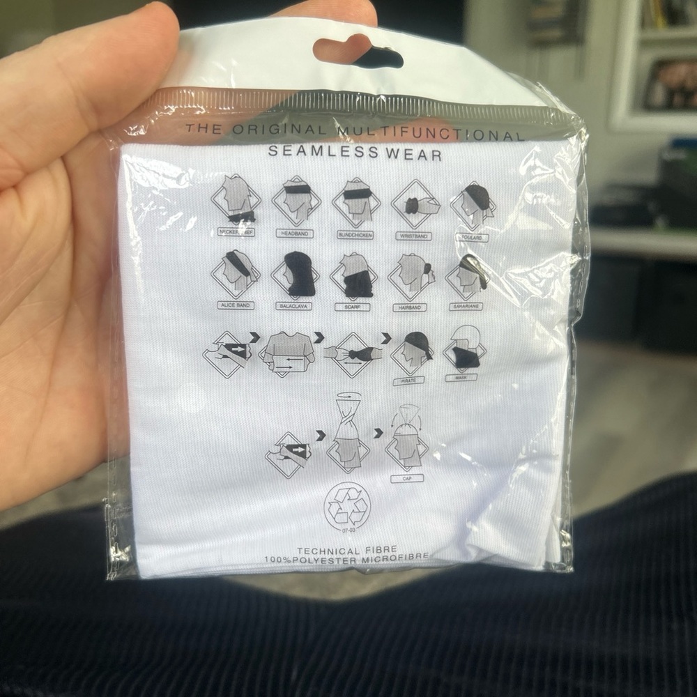 The Original Multifunctional Seamless Wear White Men/Women Headwear